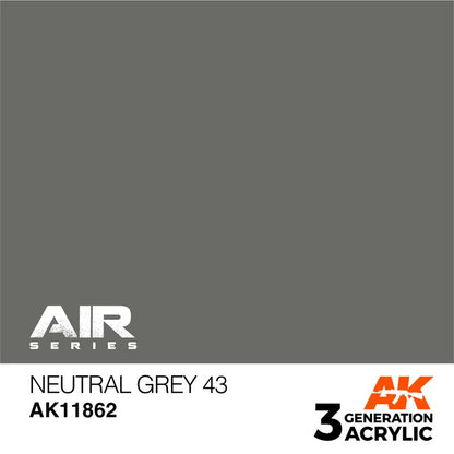 AK Interactive 3rd Gen Neutral Grey 43