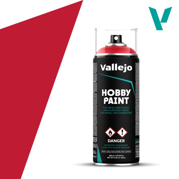 Vallejo Bloody Red Aerosol Fantasy Color Primer