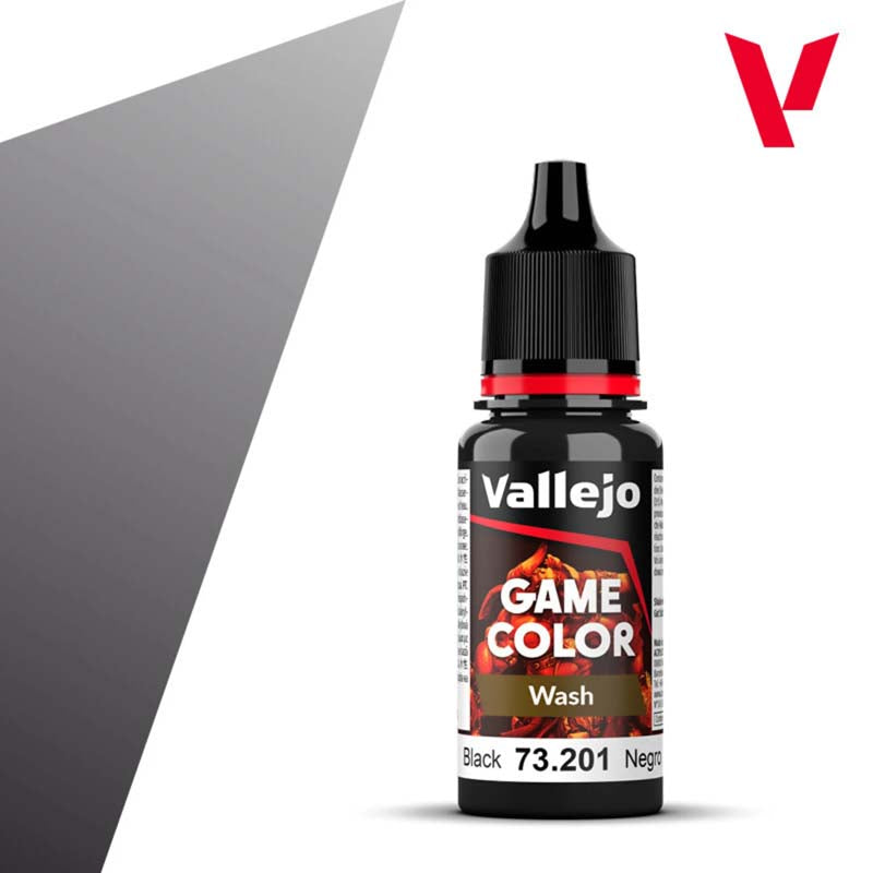 Vallejo Game Wash Black 