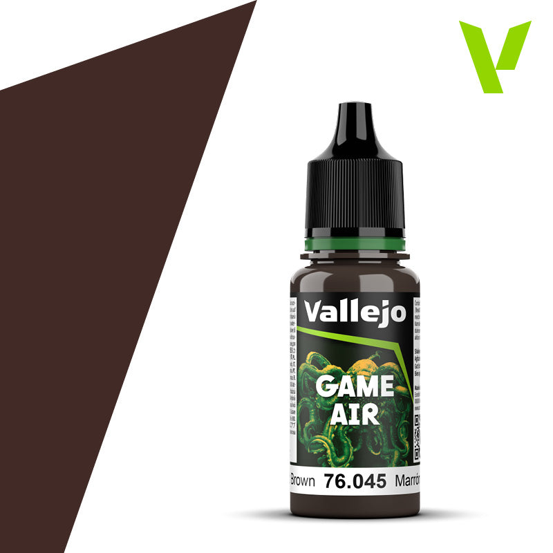 Vallejo Game Air Charred Brown