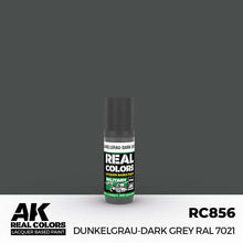 AK Interactive Real Colors Dunkelgrau-Dark Grey RAL 7021