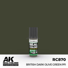 AK Interactive Real Colors British Dark Olive Green PFI