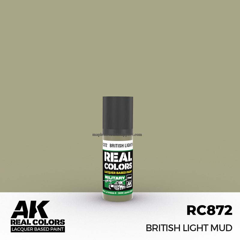 AK Interactive Real Colors British Light Mud