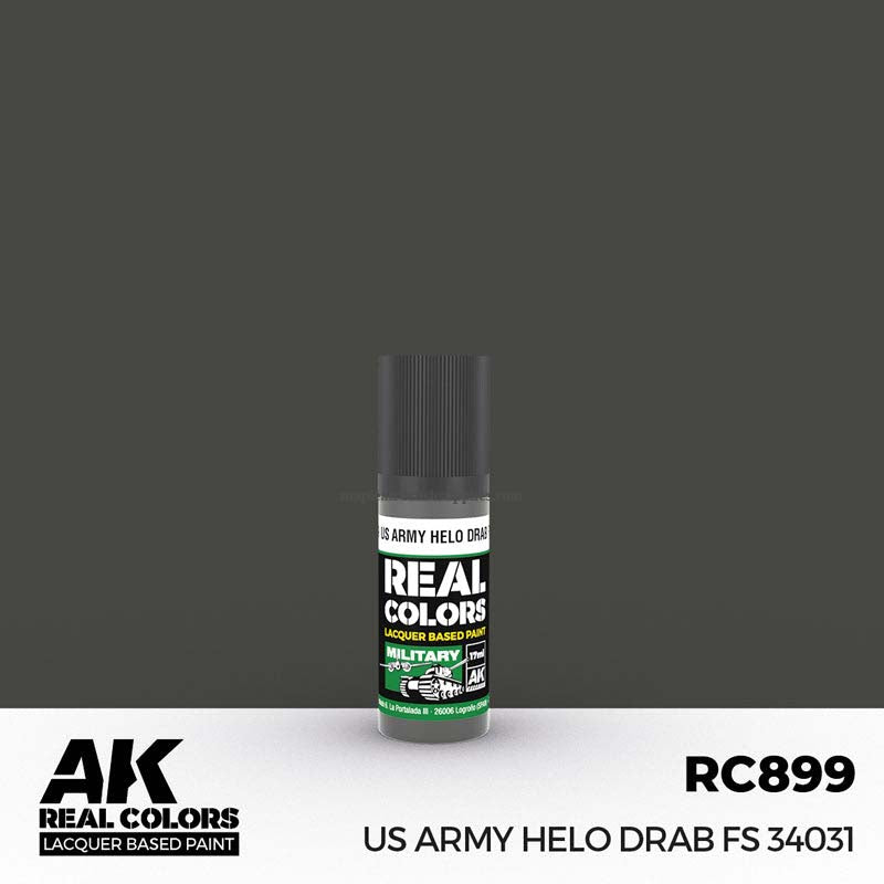 AK Interactive Real Colors US Army Helo Drab FS 34031