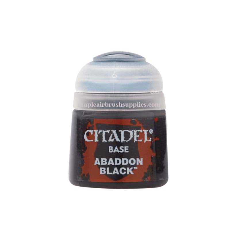 Citadel Base Paint Abaddon Black