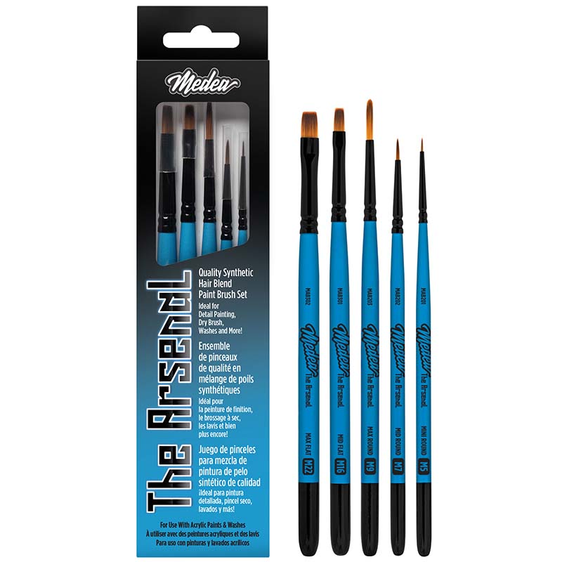 The Arsenal Paint Brush Set