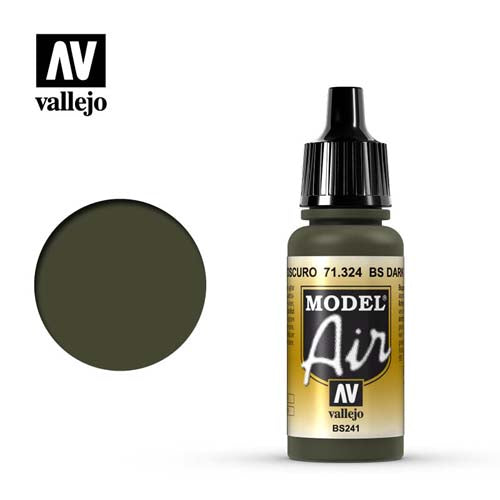 Vallejo Model Air BS Dark Green BS241