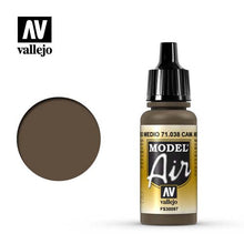 Vallejo Model Air Camouflage Medium Brown FS30097