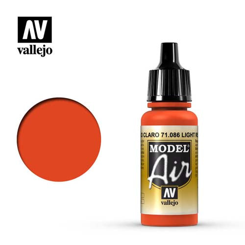 Vallejo Model Air Light Red