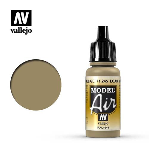 Vallejo Model Air Loam Beige RAL1040