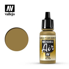 Vallejo Model Air Dark Yellow RAL7028