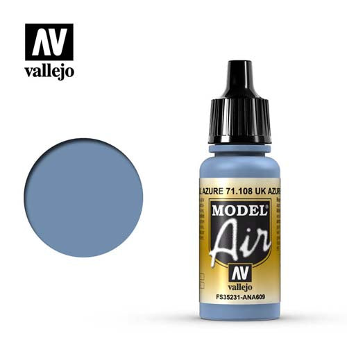 Vallejo Model Air UK Azure Blue FS35231 ANA609