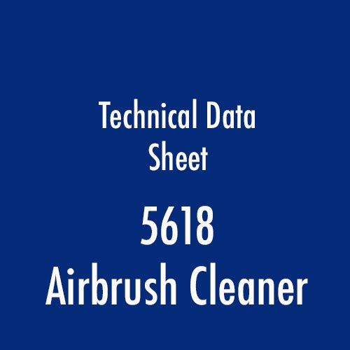 technical data sheet 5618 airbrush cleaners