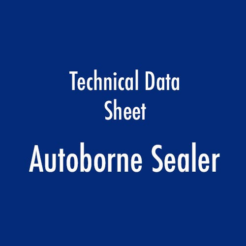 technical data sheet autoborne sealer