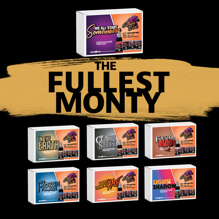 The Fullest Monty Paint Set