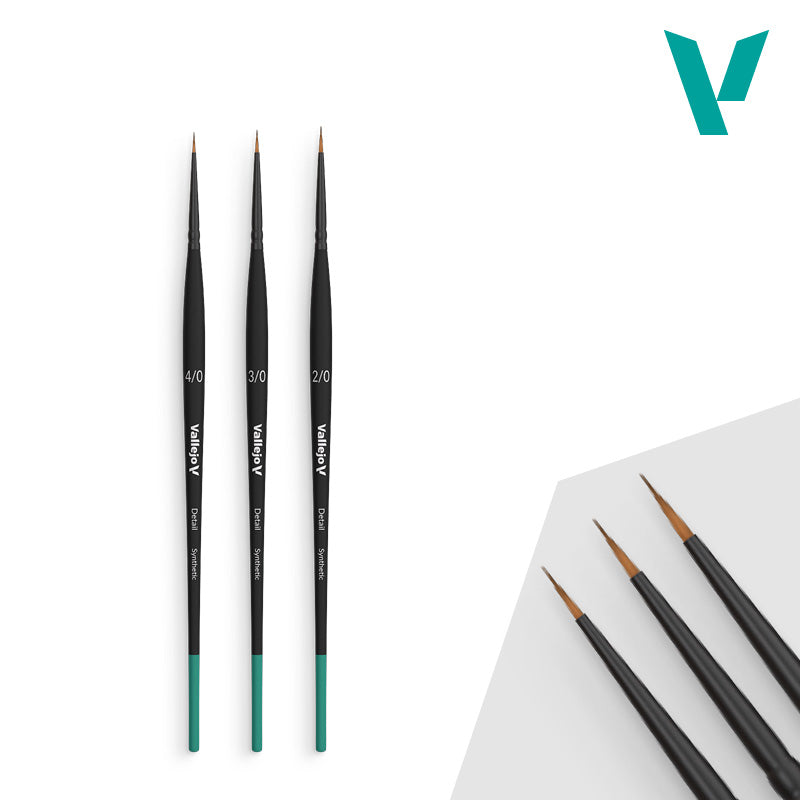 VALLEJO Paint Brush Definition Set