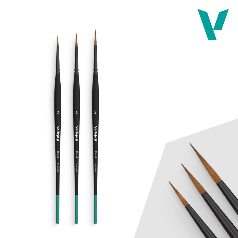 VALLEJO Design Paint Brush Set