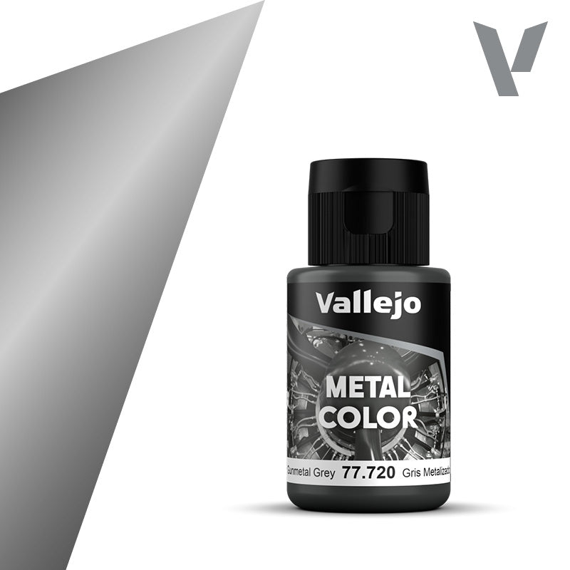 Vallejo Metal Color Gunmetal Grey  32ml