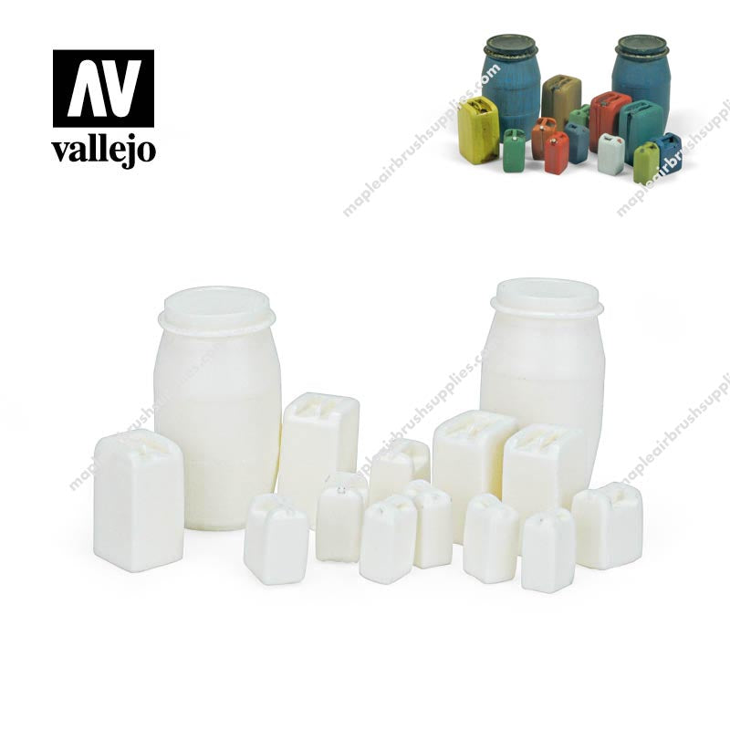 Vallejo Scenery Assorted Modern Plastic Drums #2