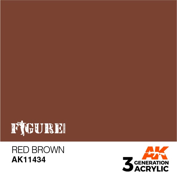 AK Interactive 3rd Gen Red Brown