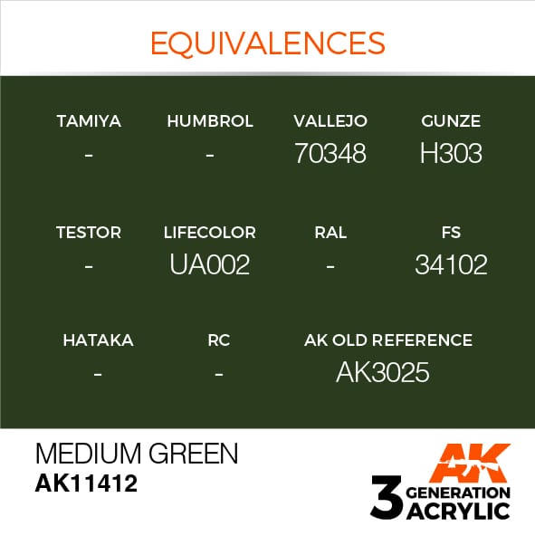 AK Interactive Medium Green