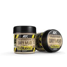 AK Interactive Splatter Effects Dry Mud 