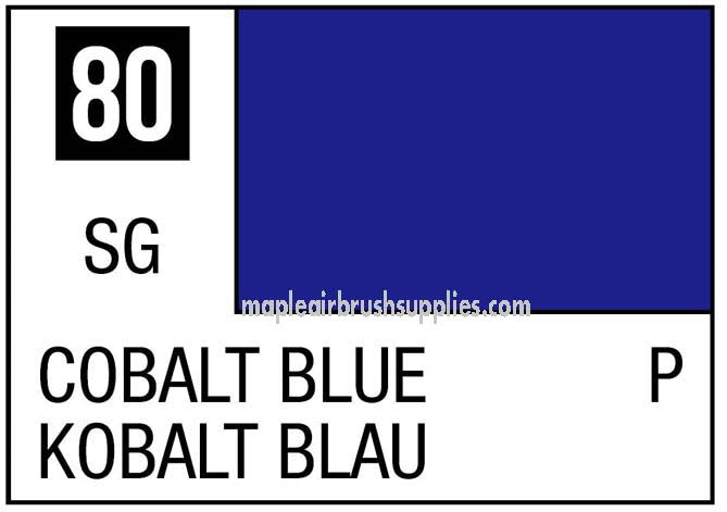Mr Hobby Mr. Color 80 Cobalt Blue - 10Ml — Maple Airbrush Supplies