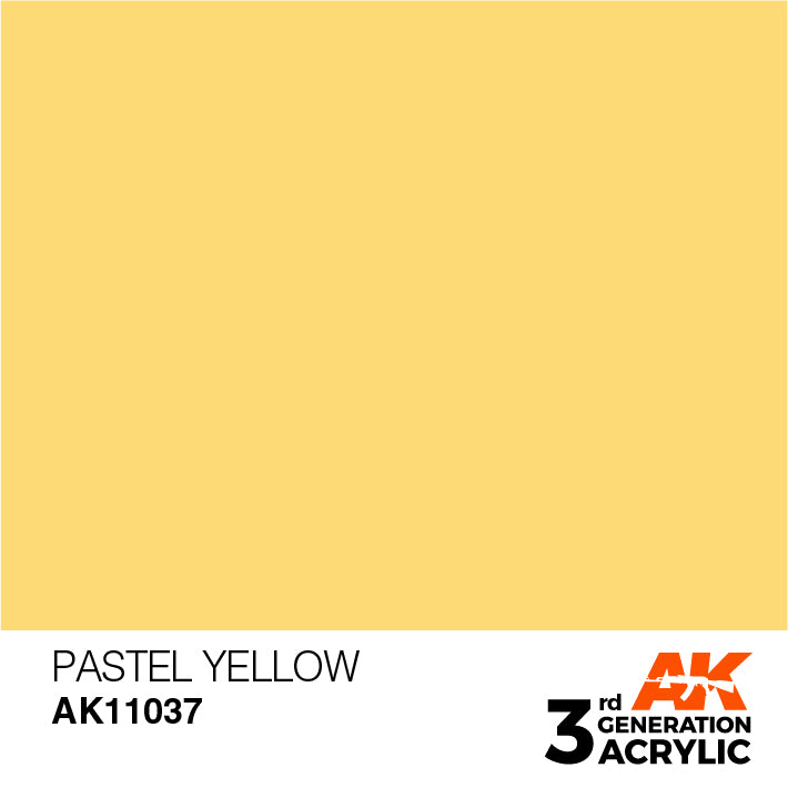 AK Interactive 3rd Gen Pastel Yellow