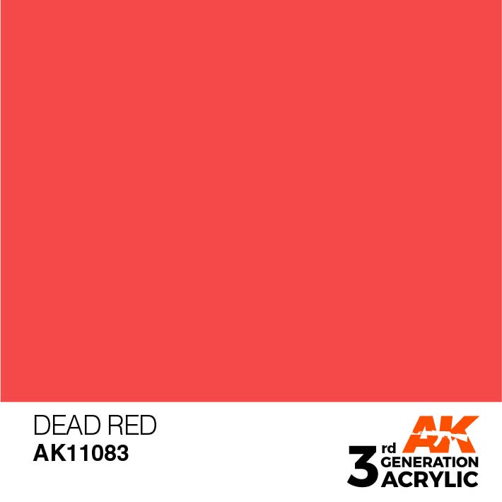 AK Interactive 3rd Gen Dead Orange AK11083