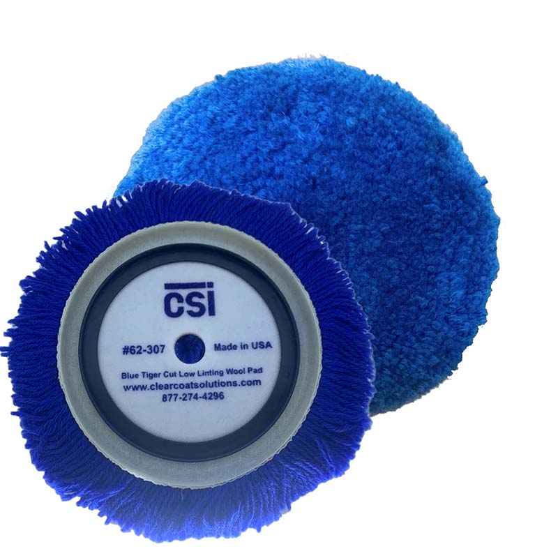 Tiger Cut Wool Pad Blue