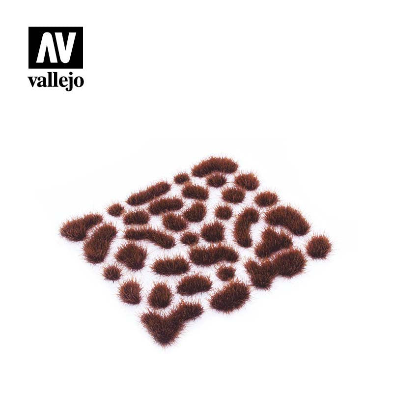 Vallejo Scenery Wild Tuft Brown Medium (4mm)